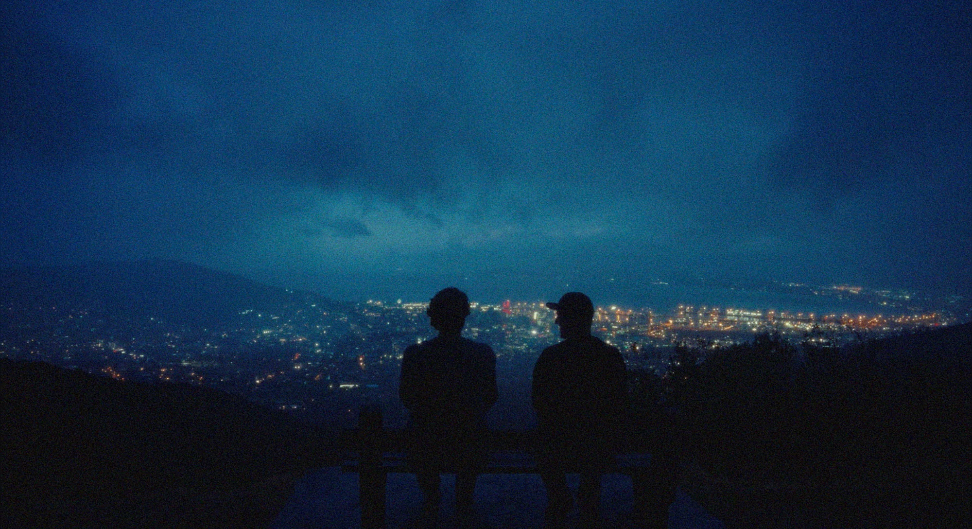 Same footage with film grain applied